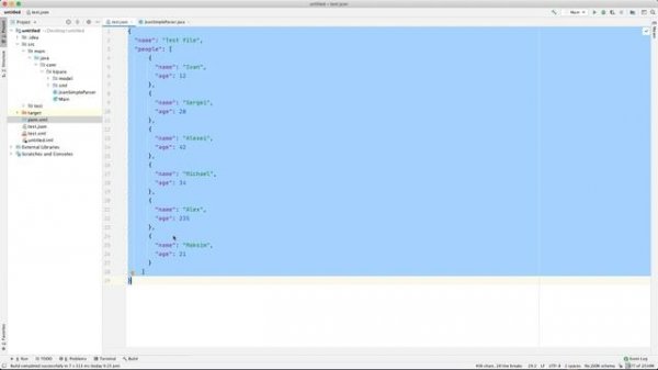 Json парсинг в Java на практике  | JSON Parsing | JSON Simple