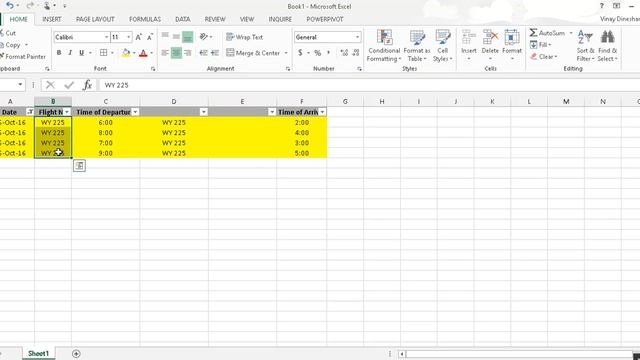 How to copy and paste filtered data using FILL option in #excel смотреть онлайн