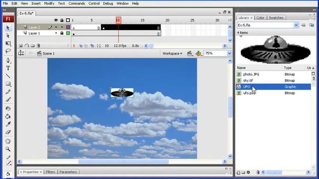 Flash CS: Символы смотреть онлайн
