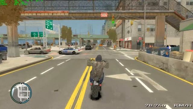 GTA IV Gameplay GTS 250 1GB смотреть онлайн
