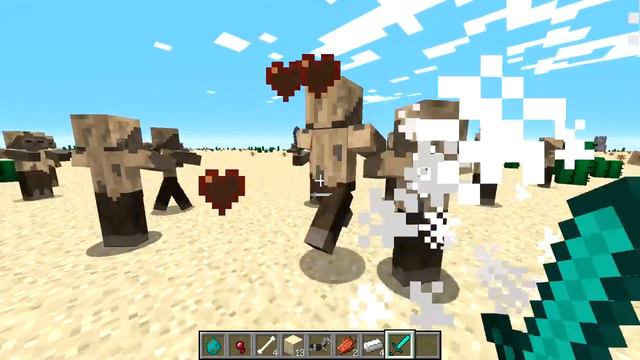Minecraft 1.10 desert zombies