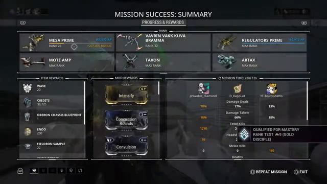 Warframe bros смотреть онлайн