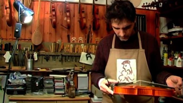 Alessandro Urso, Violin Maker In Bologna (Italy). Higher Quality Video.