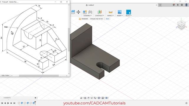 Fusion 360 Tutorial for Beginners (2022) смотреть онлайн