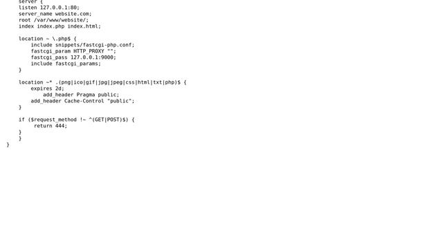 Tell nginx and/or php \*not\* to interpret commands per directory? смотреть онлайн
