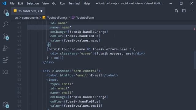 React Formik Tutorial - 12 - Reducing boilerplate смотреть онлайн