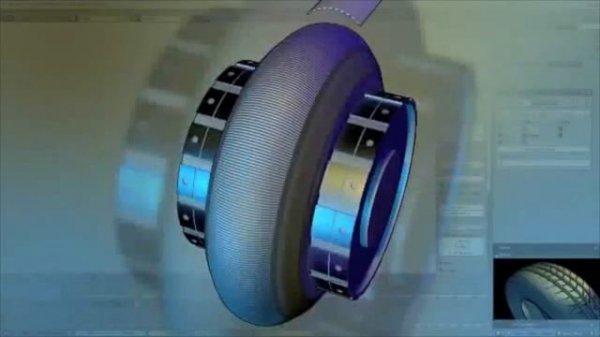 Видеоролик о производстве шин Michelin