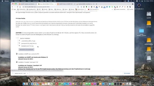 XAMPP & Joomla unter Mac OSx installieren - Installation XAMPP-VM auf OSx - Joomla Grundlagen смотреть онлайн