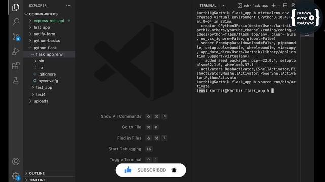 Python Flask tutorial- Python web development how easy? | Overview , first application | Session 1 смотреть онлайн