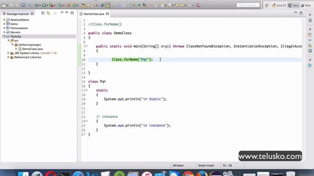 16.5 Class forName use in JDBC смотреть онлайн