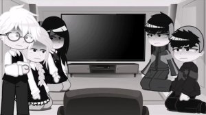 ~Реакция персонажей Tiny bunny на видео 2 часть~