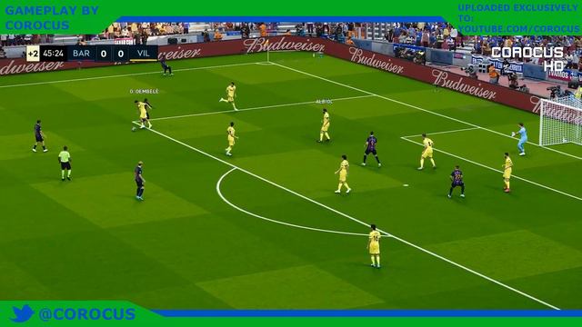 Barcelona vs Villarreal | Camp Nou | 2022-23 La Liga | PES 2021 смотреть онлайн