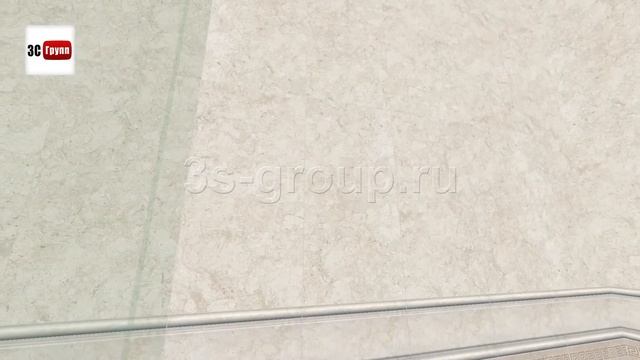 Плитка «Веласка» Керама Марацци вариант раскладки в интерьере ванной | 3D-дизайн смотреть онлайн