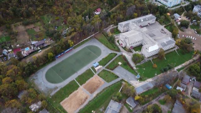 Город Партизанск в пасмурную погоду - съемка с дрона DJI Mini 2 смотреть онлайн