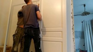 СБОРКА И МОНТАЖ МЕЖКОМНАТНОЙ ДВЕРИ НА ПОДВЕСЫ