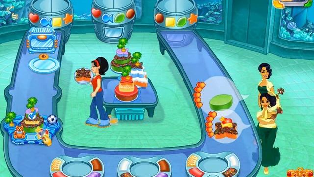 Cake Mania 2: Jill's Next Adventure - Underwater Dreams - May смотреть онлайн