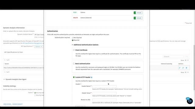 Create an API Specification Scan смотреть онлайн