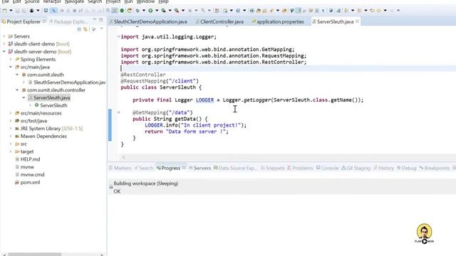 Spring Cloud Sleuth | Sleuth Spring Boot Example | Distributed Tracing | Sleuth Spring Cloud | смотреть онлайн