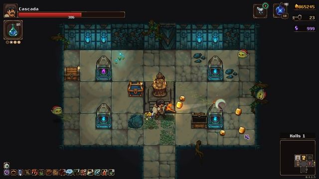 SWINGS AS BIG AS THE ROOM!! | Let's Play UnderMine | Part 11 | Crystalline Update Gameplay смотреть онлайн