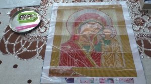 Алмазная  мозаика «Казанская икона Божией матери»