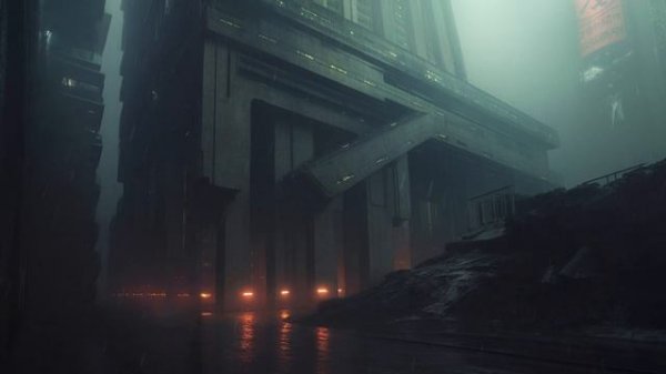 ??Dark Cyberpunk Ambient Journey - Dark Dystopian Ambience