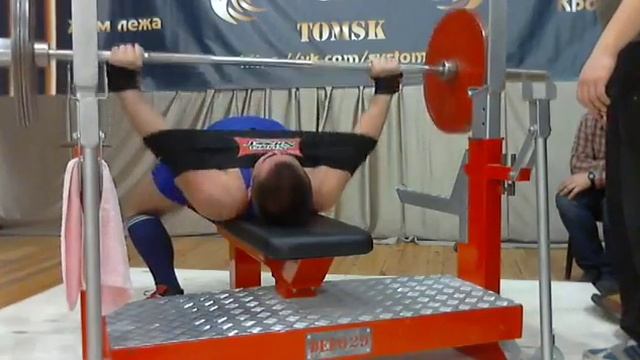 Галанин С,КРЖ СОФТ 125х23,III Чемпионат Сибири и Д Востока по РЖ , русский жим 1 смотреть онлайн