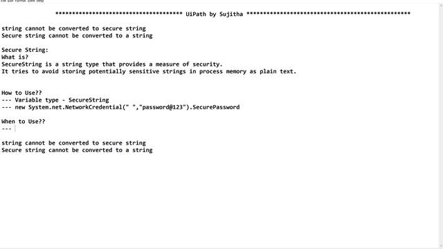 Value of type ‘String’ cannot be converted to ‘System.Security.SecureString’ | How to convert смотреть онлайн