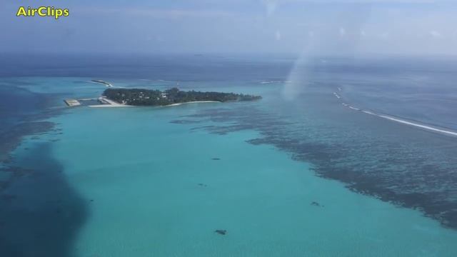 Trans Maldivian Airways COCKPIT Flights In Twin Otter Floatplane [AirClips FullFlight Series]