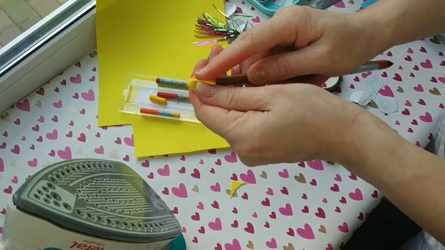 Весенняя композиция своими руками/Самый лёгкий способ сделать нарцисс из фоамирана/ Сборка букета смотреть онлайн