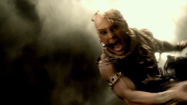 «300 спартанцев 2» Обезглавливание царя Леонида,после смерти. смотреть онлайн