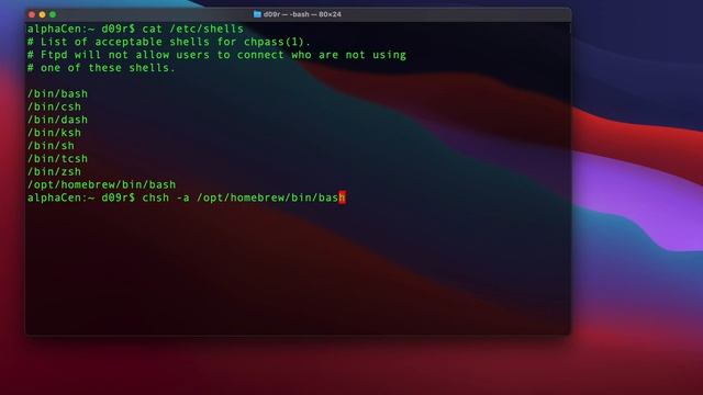 brew install bash смотреть онлайн