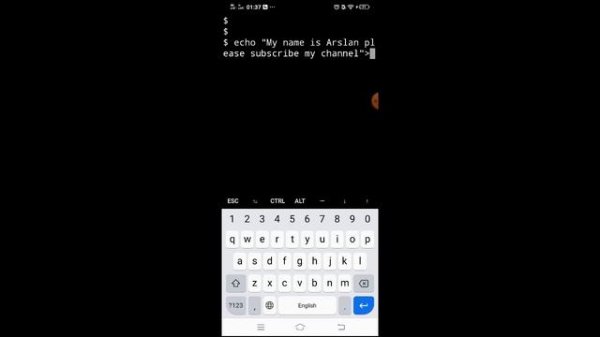 Create & Read Text File and documents in termux -- Tech8six -- [Urdu | Hindi]
