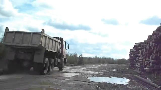 Деревня Косья Заготовка древесины смотреть онлайн