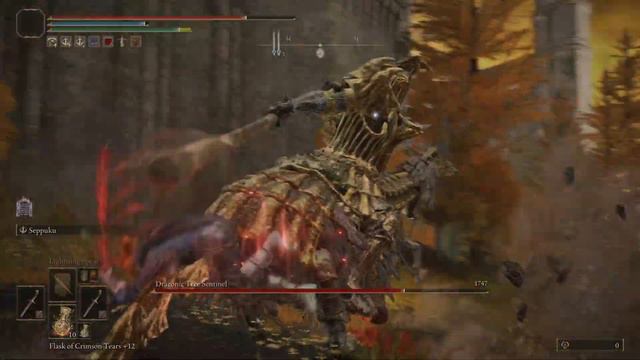 ELDEN RING - Dragon Tree Sentinel ( No Damage ) Dual Bleed Curved Swords Seppuku смотреть онлайн