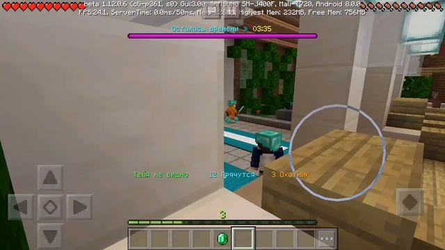 HIDE AND SICK В МАЙНРАФТ! ИГРАЮ НА СЕРВЕРЕ THE HIVE