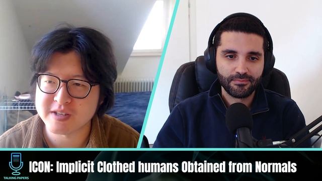 ICON: Implicit Clothed humans Obtained from Normals (CVPR2022) - Yuliang Xiu on Talking Papers смотреть онлайн