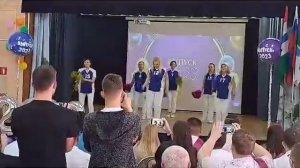 Танец родителей (черлидинг)  на Выпускном 9 класс 2023