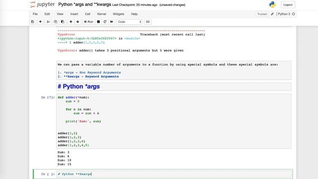 Python *args **kwargs | Python Programming Master Class | Nasrullah Mahar смотреть онлайн