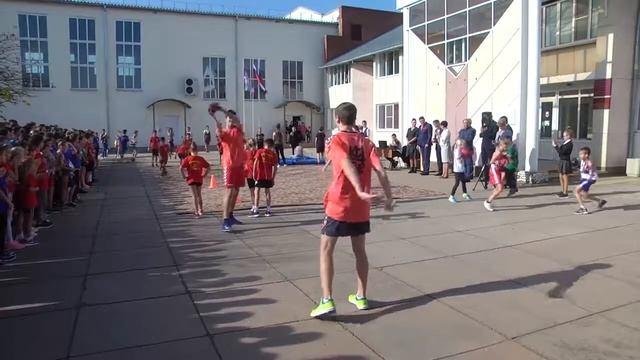 Открытие спортзала в СОШ 18 смотреть онлайн