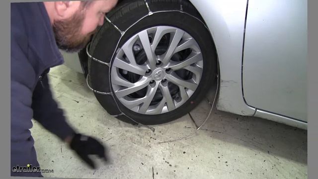 etrailer | Glacier Cable Snow Tire Chains Review - 2018 Toyota Corolla смотреть онлайн