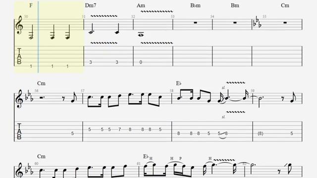 Ghost Riders in the Sky TAB - vintage instrumental guitar tabs (PDF + Guitar Pro) смотреть онлайн