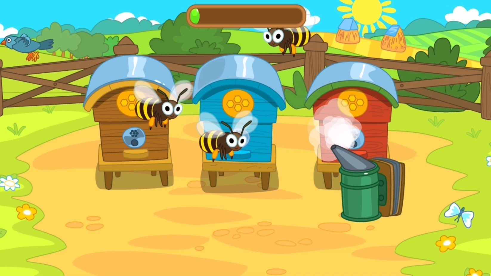 Детская ферма - развивающая игра | Мультик для детей смотреть онлайн