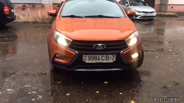 Скрытые функции Весты. Подсветка обочины, сигналы, задний дворник смотреть онлайн