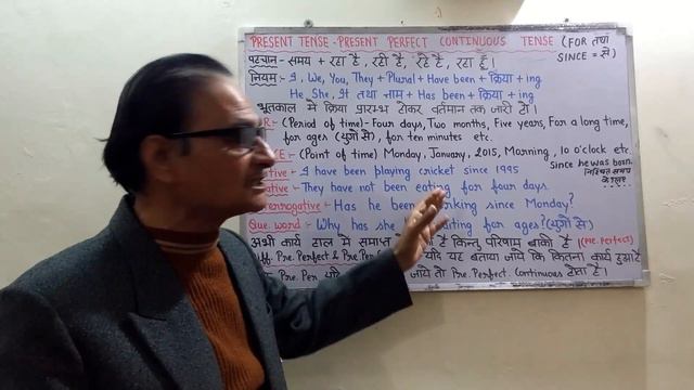 Present Perfect Continuous Tense - English Grammar Online смотреть онлайн