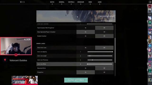 TenZ Valorant Crosshair Settings 2021