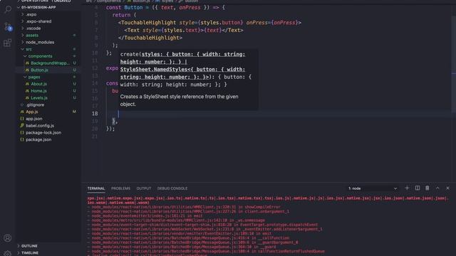 React Native For Beginners || 04-Building reusable button смотреть онлайн