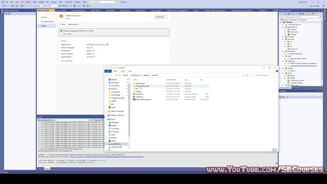 How to Publish an ASP .NET Core 6 Website / APP on a Windows OS and Fix Database Connection Problem смотреть онлайн