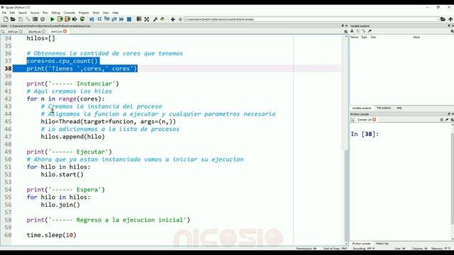 Multihilos - 12 - Python Avanzado tutorial en español смотреть онлайн