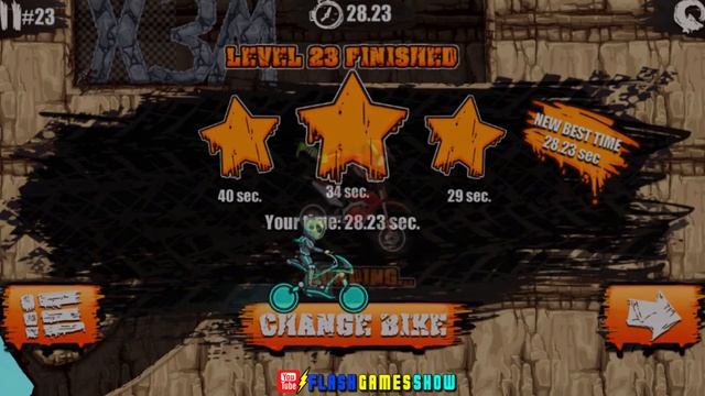 Moto X3M 3 Bike Race Game Mobile Gameplay Level (15-30) смотреть онлайн
