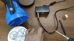 Переделка фонарика ФОТОН на Li-Ion